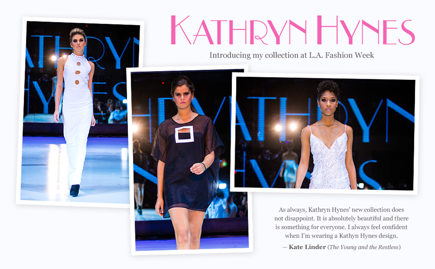 Kathryn Hynes Spring/Summer 2014 Collection